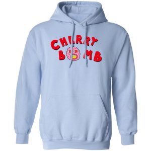 Sky Blue Cherry Bomb Hoodie