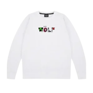 White Tyler The Creator Wolf Sweatshirt